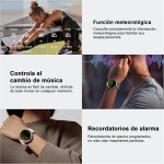 IOWODO W50 Reloj Inteligente Hombre Mujer,Smartwatch,1.39 TFT con Funciún Llamadas y Whatsapp Mensajes Bluetooth 5.0,para iOS Android Teléfono (Negro-1) - Imagen 7