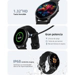 Parsonver Reloj Inteligente Mujer Hombre con Llamada, Smartwatch con 100+ Modos Deportivos, Monitor de Ritmo Cardíaco y Sueño, Impermeable IP68 Pulsera Actividad para iOS Android, Negro, SPROD1 - Imagen 6