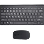 MUNEFE Combinación De Teclado Y Ratón Inalámbricos, Combinación De Ratón Y Teclado Compacto Y Ultradelgado, Juego De Ratón Y Teclado para Ordenador Portátil(Negro) - Imagen 7