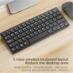 Leapiture Juego De Teclado Y Ratón 2,4G, Receptor USB, Juego De Teclado, Ratón Inalámbrico Y Kit De Teclado, Accesorios De Ordenador para Juegos En Casa Y Oficina - Imagen 5
