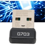 MUNEFE Receptor De Ratón USB, Receptor USB De Repuesto, Combinación De Teclado Y Ratón Inalámbricos para Garantizar Una Funcionalidad Y Un Uso Continuos - Imagen 4