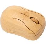 ciciglow Teclado y Ratón Inalámbricos de bambú, Dispositivos Inalámbricos de Ordenador de 2,4 GHz con Receptor USB, Ratón de 1200 PPP Opcional/Teclado Compacto/combinación de Teclado y (Ratón) - Imagen 9