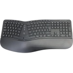 Conceptronic ORAZIO02DE Ergo - Juego de Teclado ergonómico y ratón Vertical inalámbrico, diseño alemán, Color Negro - Imagen 2