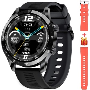 Blackview X1 Reloj Inteligente Deportivo para Hombre - Esfera DIY, Pulsometro, Pulsera Actividad Inteligente, para Android e iOS (Versión Mejorada)