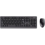 Trust Primo - Juego de Teclado y ratón inalámbrico, diseño alemán QWERTZ, Teclas Planas, a Prueba de Salpicaduras, ratón inalámbrico ambidiestro, Receptor USB, Teclado inalámbrico para PC, Ordenador, - Imagen 6