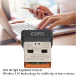 Receptor USB Universal, Receptor de Teclado Mecánico Dongle USB Portátil Inalámbrico 2,4G, Adaptador USB de Ratón Plug and Play para G613 - Imagen 4