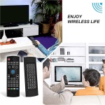 Tlilyy 5X Ratón de Aire para Android TV Box, Mini Teclado Inalámbrico Ratón Remoto de Aire Control con Aprendizaje IR MX3 Pro con Retroiluminación RGB - Imagen 5