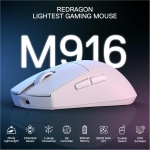 Redragon M916 PRO - Ratón inalámbrico para juegos (3 modos, 49 G, ultraligero, 26 K DPI, mango ergonómico, teclas totalmente programables, software compatible con asignaciones de teclas y DPI - Imagen 2