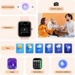 Reloj Inteligente Mujer- 1.91" Smartwatch Mujer de Llamada Bluetooth y Alexa, WhatsApp Notificaciones, 24H Sueño Pulsómetro SpO2 Monitoreo, 120 Modos Deportivos, IP68 Regalo Mujer para Android iOS - Imagen 7