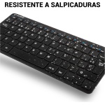 UNYKAch Kit Mini Teclado y Ratón Inalámbricos MK288 Pro Nano USB Wireless 2.4 GHz, 79 Teclas Membrana, 1200 dpi, Silencioso, Ergonómico, Windows, Mac, Android, Linux - Imagen 3