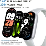 Mi Smart Band 9 - 21 días de duración de la batería, pantalla AMOLED, frecuencia de actualización de 60 Hz, 150+ modos, Sueño, Estrés, SpO2, Monitor de Frecuencia Cardíaca, 5ATM, App Mi Fitness,Plata - Imagen 4