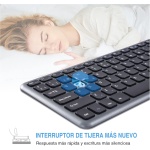 cimetech Pack Teclado compacto Español y Ratón Inalámbricos, Keyboard and Mouse de tamaño Completo para computadora portátil y Escritorio PC con Windows - Imagen 5