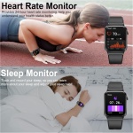 Reloj Inteligente Hombre Mujer Llamada Bluetooth 1.85" Smartwatch Pulsómetro, Monitor de Sueño, Pulsera Actividad 110+ Modos Deportivos Podómetro Cronómetros Impermeable IP68 Reloj Digital Android iOS - Imagen 7