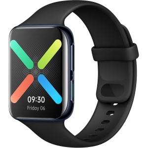 OPPO Watch - Reloj Inteligente, 46 mm, Negro, Pantalla Curva AMOLED, GPS, NFC, Bluetooth 4.2, WiFi, Wear OS by Google, Función de Carga Rápida VOOC
