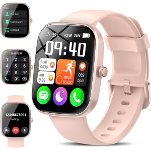 Reloj Inteligente Hombre Mujer, Llamadas y Mensajes Bluetooth, 1,91" HD Smartwatch con SpO2 Pulsómetro Monitor de Sueño, 113+ Modos Deportivos, Impermeable IP68 Pulsera Actividad Para Android iOS