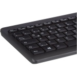 HP Ratón y Teclado 230 Griego (ratón y Teclado inalámbricos, USB dongle, batería de hasta 16 Meses), Color Negro - Imagen 4