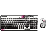 XYLXJ Juego de teclado y ratón para juegos de computadora inalámbrica, llave completa sin conflicto, para escritor de oficina, jugador de computadora/estudiante - Imagen 3