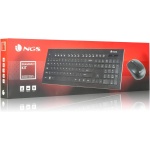 NGS Dragonfly Kit Teclado y Ratón Inalámbricos USB 2.4GHz. Teclado Multimedia y Ratón Óptico 1200dpi (QWERTY Español) - Imagen 8