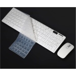 Frefgikty Juego de teclado inalámbrico delgado + ratón óptico inalámbrico para PC y portátil - Imagen 2