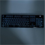 Teclado Inalámbrico para Juegos, Teclado y Ratón Inalámbricos con Pantalla de Nivel de Batería con Conexión Estable de 2,4 GHz para Ordenador Portátil (Black) - Imagen 8