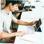 Uonlytech 1 Juego De Teclado Y Ratón Inalámbricos Ratón Inalámbrico Teclados Inalámbricos Teclado Inalámbrico para Tableta Teclado Portátil Ratón Y Teclado Batería De Teclado Blanca - Imagen 5