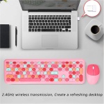 KAKAKE Teclado y Mouse Inalámbricos, Combinación de Teclado y Mouse Silenciosos y Livianos, Teclado y Mouse Inalámbricos Inteligentes Que Ahorran Energía, (Conjunto de Teclado y Mouse - Imagen 4