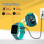 Reloj Inteligente Niños, Pulsera Actividad Niños Niñas, Kids Smartwatch con Podómetro, Frecuencia Cardíaca, Monitor de Sueño, Despertador, Juegos - Reloj Niños Regalo para Niños (Verde) - Imagen 8