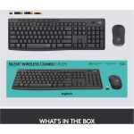 Logitech MK295 Combo de Ratón y Teclado Inalámbricos, Disposición QWERTY Inglés Reino Unido, Black - Imagen 9