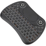 Mini Teclado Inalámbrico, Combinación de Ratón con Panel Táctil de Control Remoto, Teclado Inalámbrico Compacto y Portátil para TV PC - Imagen 8