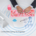 KAKAKE Teclado y Mouse Inalámbricos, Combinación de Teclado y Mouse Silenciosos y Livianos, Teclado y Mouse Inalámbricos Inteligentes Que Ahorran Energía, (Conjunto de Teclado y Mouse - Imagen 6