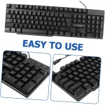 ARTIBETTER 1 Juego Juego De Teclado y Mouse con Cable USB Teclado Cableado Teclados Mecanicos Cable RGB Computadora Portatil Teclado Inalambrico Computadora Portátil El Plastico Colorful - Imagen 4