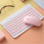 Teclado inalámbrico Ratón de alta sensibilidad inalámbrico 3 engranajes DPI 3.0 Interfaz Teléfono móvil Tableta Teclado Portátil Ratón Compatible Equipo de computadora Accesorios, A, ABS - Imagen 7