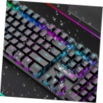 GAXIRE 1 Juego De Pc Juego de Teclado y Mouse inalámbricos iluminacion led iluminación led Ratones inalambricos Mouse Wireless computadora ratón dirigió combinación Colocar - Imagen 5