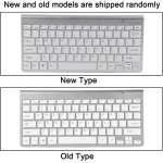 Combinación De Teclado Y Ratón Inalámbricos, Kit De Teclado Y Ratón para Ordenador De 2,4 GHz para Oficina En Casa, Trabajo Y Juegos(Plata) - Imagen 6