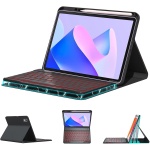 GUPENAA Negro, Funda Teclado Español (Incluye Ñ) para Huawei Matepad 11 2023 (DBR-W10), Retroiluminación de 7 Colores, Teclado Bluetooth Inalámbrico Magnético Desmontable con Ratón - Imagen 5