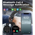 LIGE Reloj Inteligente Hombre,1.43'' AMOLED Smartwatch Hombre con Llamadas y Asistente Voz,100+ Deportes Modo Reloj Deportivo para Android iOS… - Imagen 2
