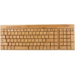 Niiyen Ratón con Teclado inalámbrico, Teclado de Madera de bambú Ultrafino inalámbrico, Peine para ratón KG201 + MG94-N Decoración Impermeable para portátil, PC, Ordenador portátil, Ordenador - Imagen 7