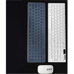 Fvoagaou Teclado delgado inalámbrico + ratón óptico inalámbrico para PC y portátil - Imagen 3