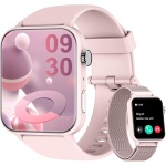Blackview Reloj Inteligente Mujer, 1.85" Smartwatch con Llamadas Bluetooth, Oxímetro(SpO2)/Pulsómetro/Monitor de Sueño/Podómetro, 100+ Modos Deportivos Pulsera Actividad para Android iOS - Imagen 1