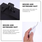 Gatuida 1 Juego Conjunto De Ratón De Teclado Combo y Teclado para Juegos con Cable Teclado Que Brilla En La Oscuridad Teclado con Cable y Oficina Abdominales Inalámbrico - Imagen 2