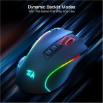 Redragon M612 PRO RGB Gaming Ratón 8000 DPI con cable/inalámbrico Gamer Mouse con 9 botones programables y 6 modos de retroiluminación BT & 2.4G Soporte de software inalámbrico - Imagen 7