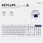 Gatuida 1 Juego Conjunto De Ratón De Teclado Combo y Teclado para Juegos con Cable Teclado Que Brilla En La Oscuridad Teclado con Cable y Oficina Abdominales Inalámbrico - Imagen 3