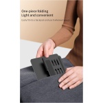 COQUE Samsung Galaxy Z Fold 4 Kit de Teclado de Oficina móvil,Teléfono AR Eje Giratorio+Pluma+Ratón inalámbrico,Funda Kit para teléfonos Plegables Samsung Fold4/Fold3/Fold2/Fold1-Negro - Imagen 9