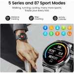 TOZO S5 - Reloj Inteligente para Hombre y Mujer, Smartwatch con 1.43'' AMOLED, Contestar/Hacer Llamadas y Más de 100 Modos Deportivos - Imagen 7
