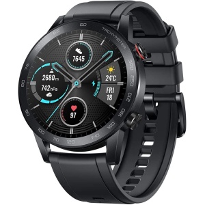 HONOR MagicWatch 2 Reloj Inteligente 46mm Monitor de Actividad Física SpO2 (Saturación de Oxígeno) Monitor de Frecuencia Cardíaca Sueño, 15 Modos de Ejercicio, Negro