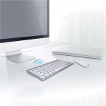 Retoo Juego de Teclado inalámbrico y ratón Compacto de 59 x 113 mm ratón inalámbrico Teclado inalámbrico Gaming Mouse Compacto 285 x 133 mm para PC portátil Ordenador Accesorio QWERTY Layou - Imagen 4
