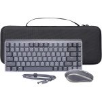 co2CREA Duro Viajar Caja Estuche Funda para Logitech MX Teclado mecánico Mini inalámbrico Iluminado y combinación de ratón Compacto Anywhere 3 - Imagen 8