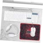 BELLIFFY 1 Juego Conjunto De Botones del Mouse Ratón De Teclado para Jugador Auriculares Inalámbricos para Juegos Ratón Inalámbrico De La Computadora Teclado Iluminado Abs - Imagen 5