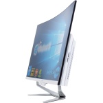 SIMPLETEK - PC All in One con pantalla curva de 27" Core i7 Windows 10 | Ratón y teclado inalámbrico | Webcam integrada | 8 GB RAM SSD 240 GB - Imagen 3