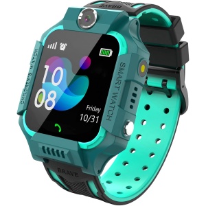 PTHTECHUS Reloj Inteligente Niños, Smartwatch con Llamadas, Pulsera Inteligente Juegos Música Cámara Podómetro Linterna Despertador Calculadora, Estudiantes Niño Niña Regalos de Cumpleanos (Azul)